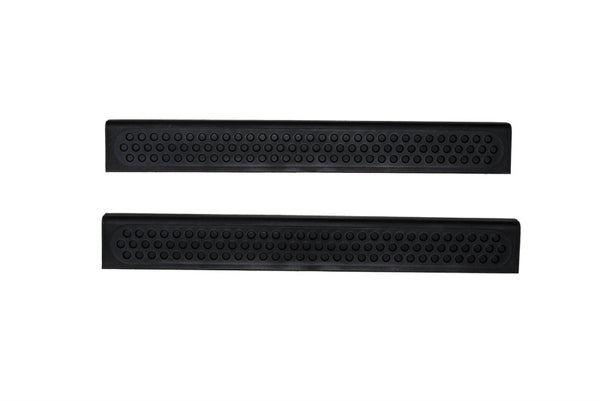 AVS Universal Stepshields Door Sills 2pc - Black