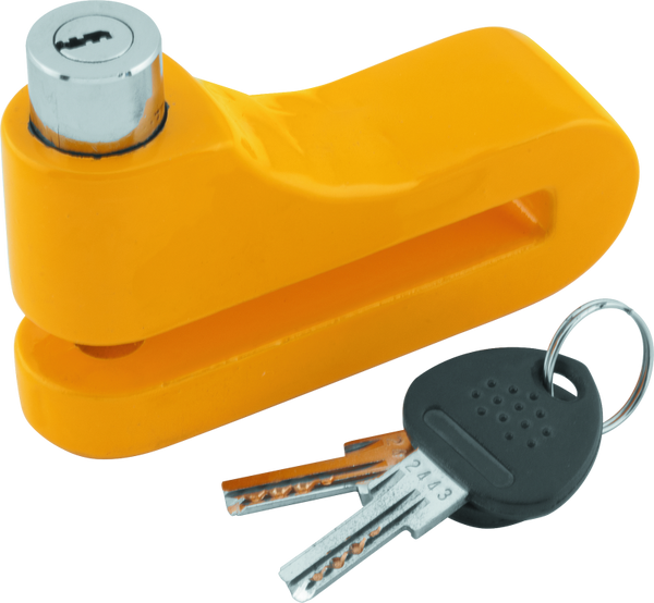 Bully Lock Disc Lock 10mm - Yellow