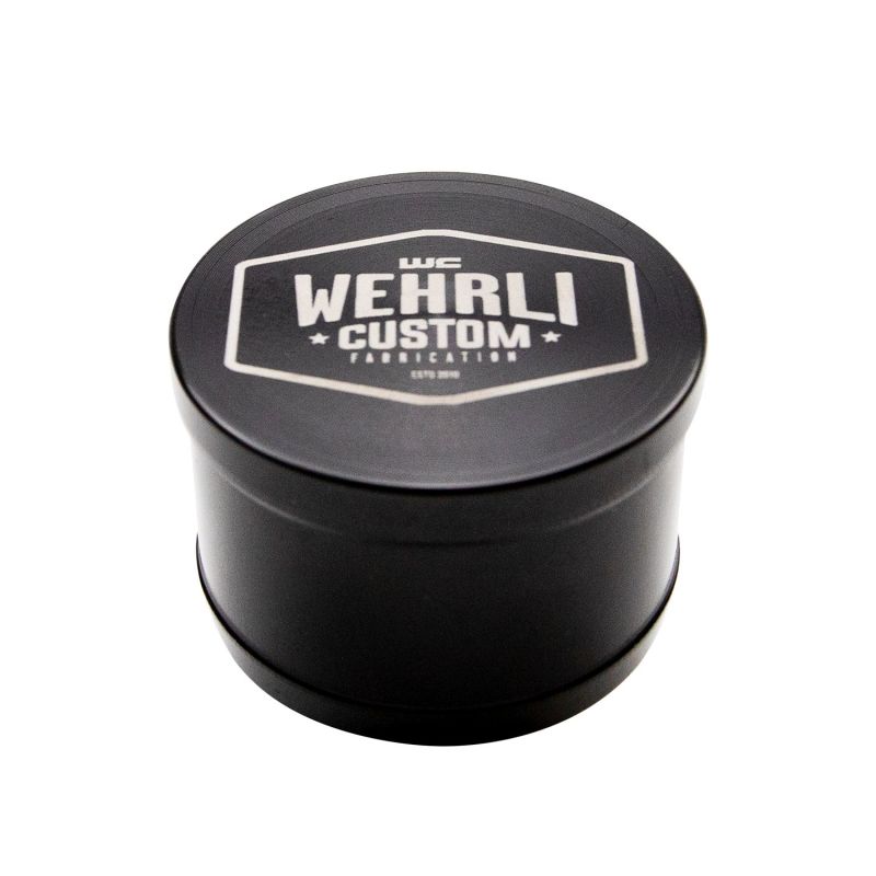 Wehrli 2017-2024 Chevrolet 6.6L L5P Duramax Intake Resonator Delete Plug - Black Anodized