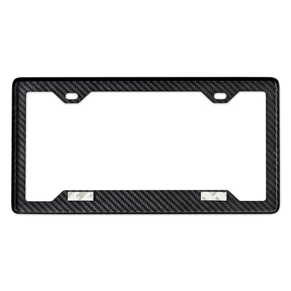 Mishimoto Carbon Fiber License Plate Frame - Gloss