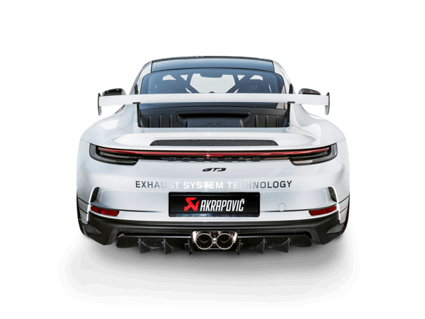 Akrapovic 21-22 Porsche 911 GT3/GT3 RS (992) Slip-On Race Line (Titanium) w/Titanium Tips